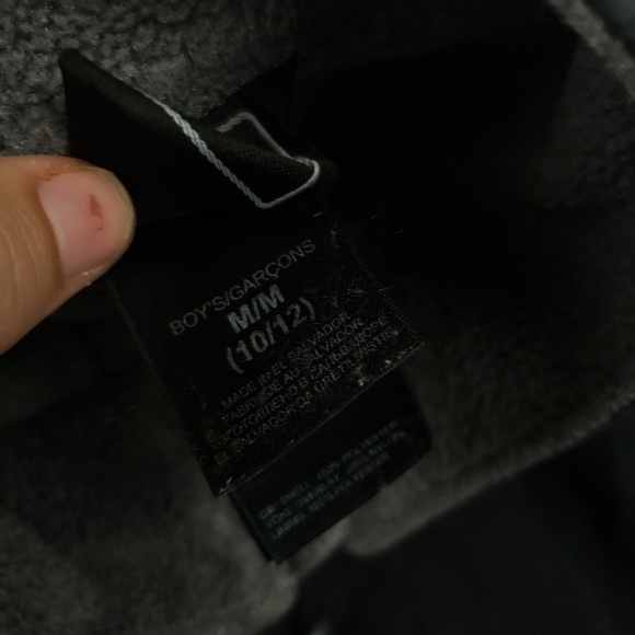 The North Face black and Gray youth Medium jacket - Picture 2 of 7